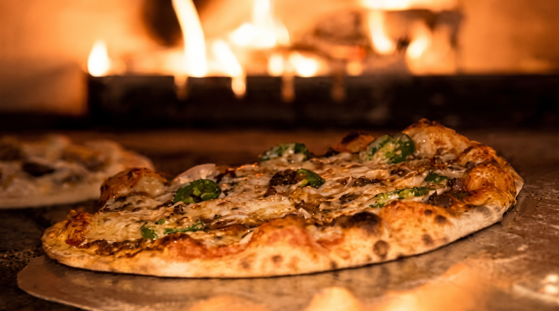 Brick oven, never frozen