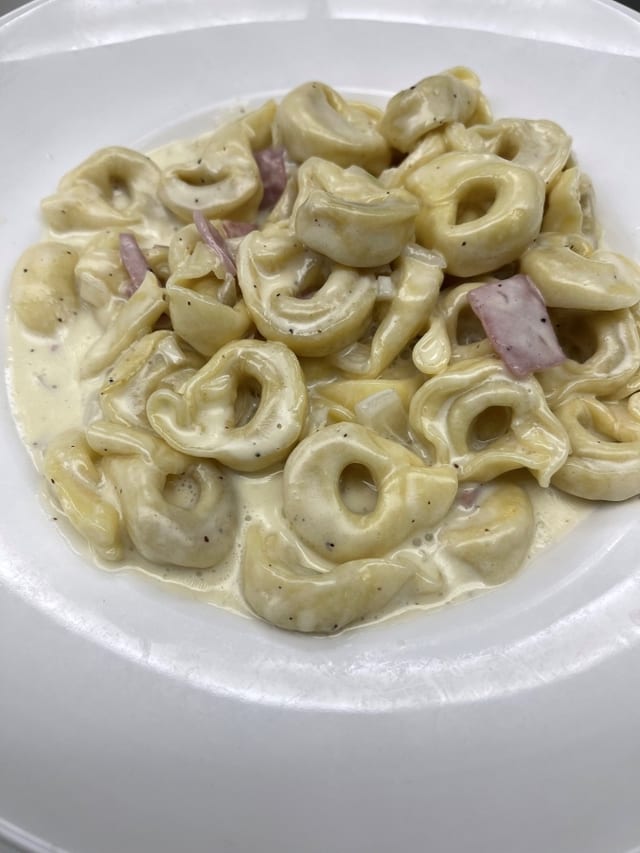 Alfredo Tortellini, Ham, & Onions D.