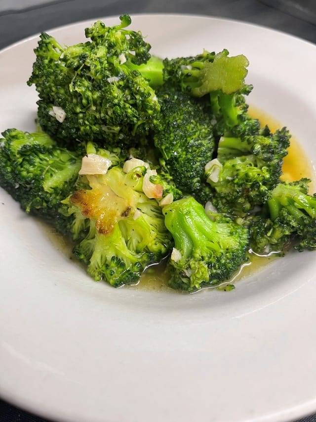 Sauteed Broccoli.