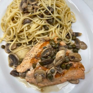 SALMON PICCATA D