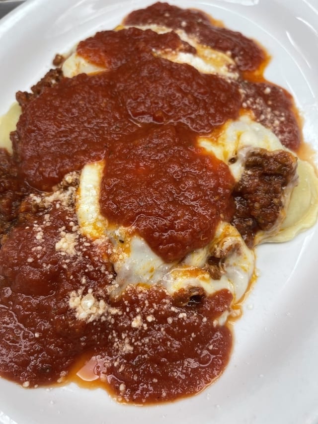 Meat Ravioli Bolognese L.
