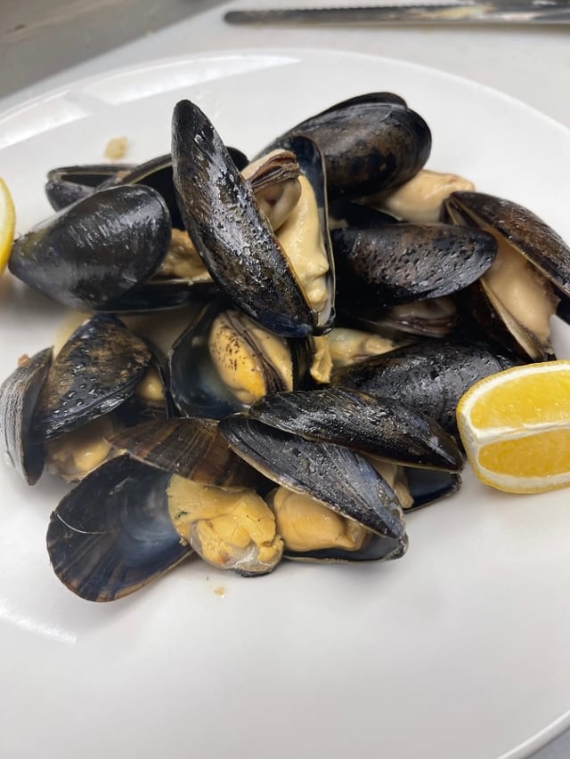 Mussels White 20pc.