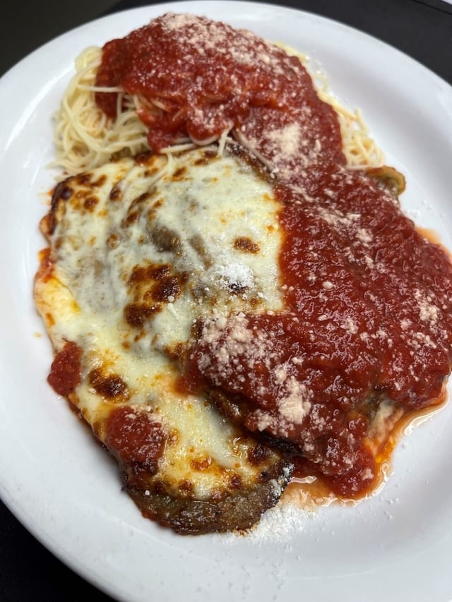 Eggplant Parmigiana D.