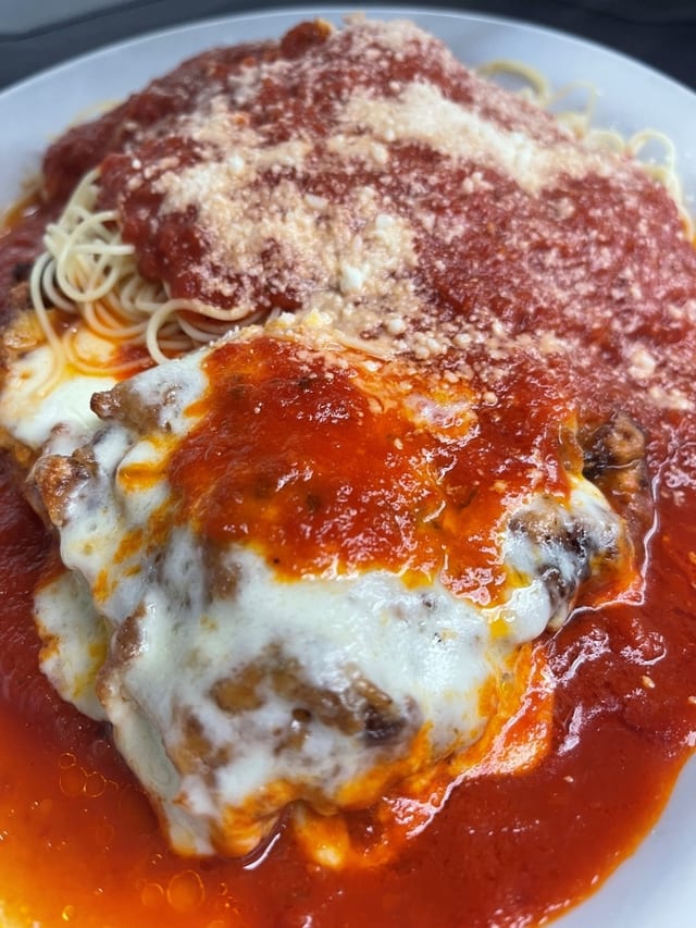Veal Parmigiana L.