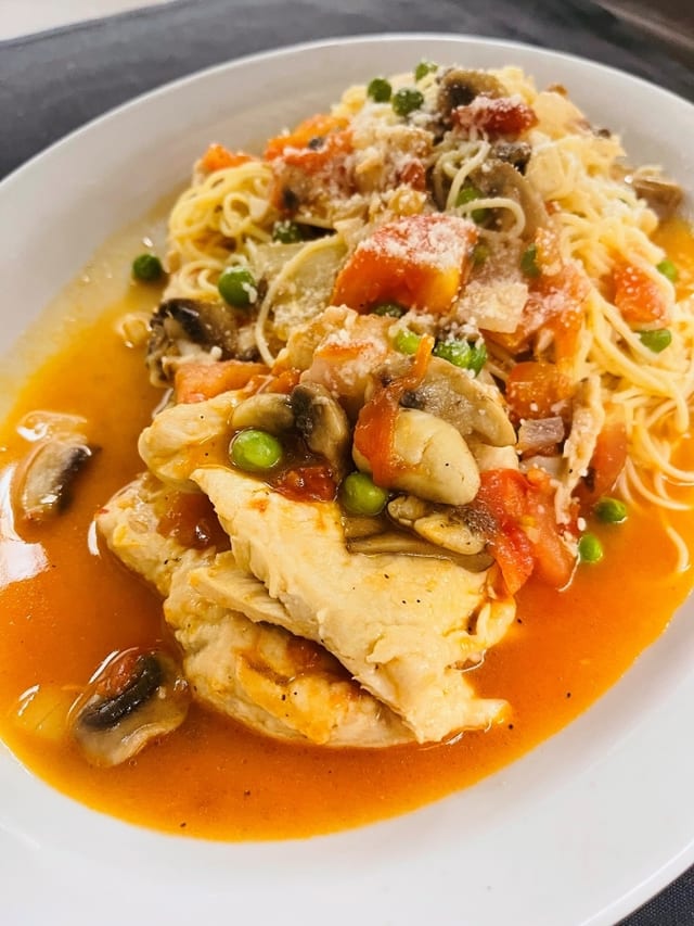 Chicken Cacciatore L.