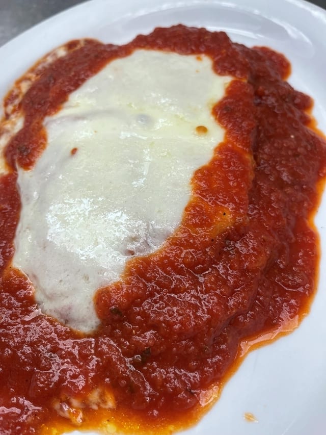 Eggplant Parmigiana L.