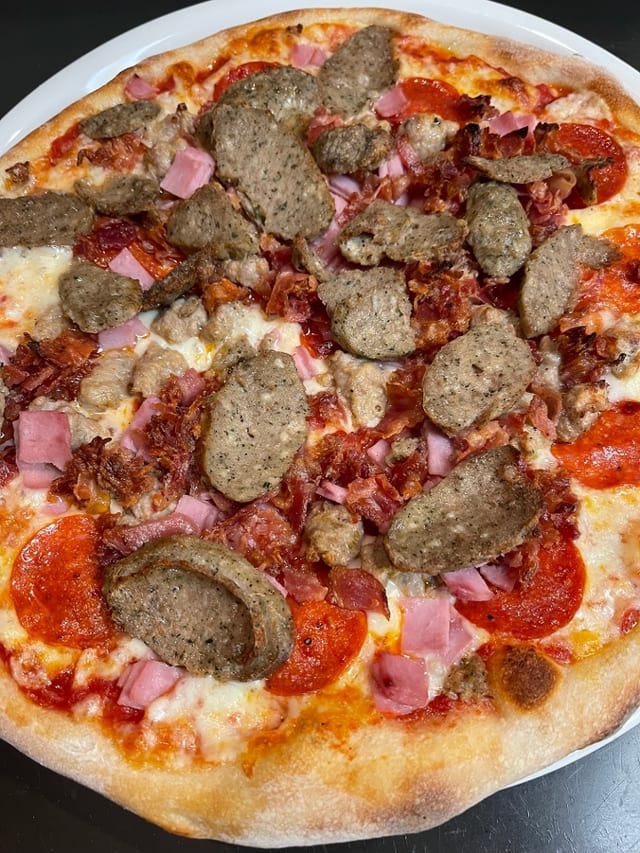 Large Meat Lovers.