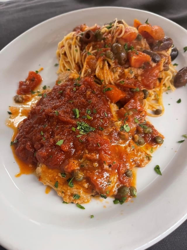 Veal Pizzaiola D.