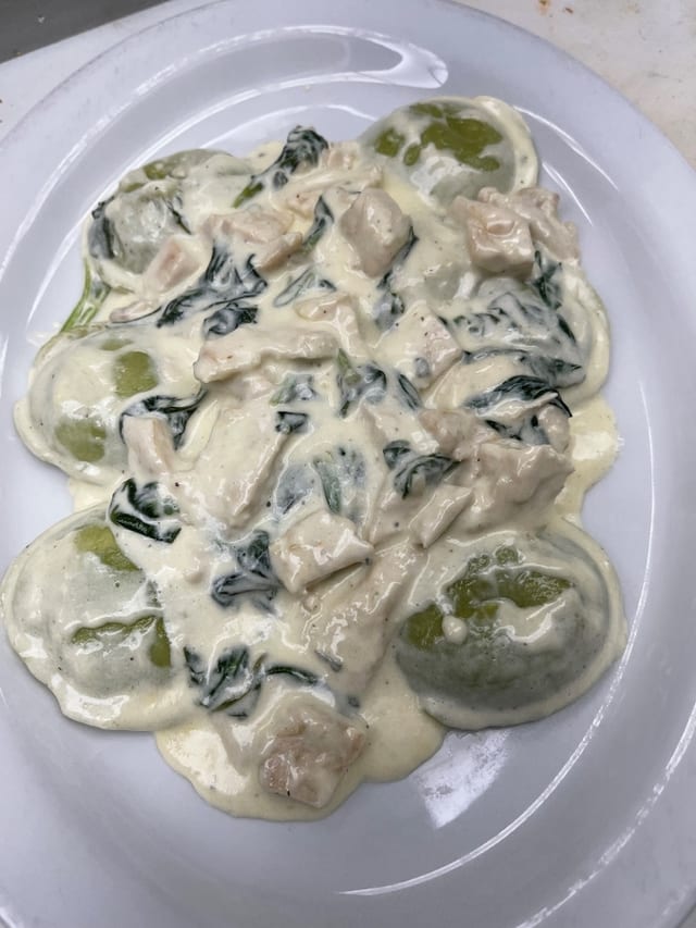 Spinach Ravioli D.