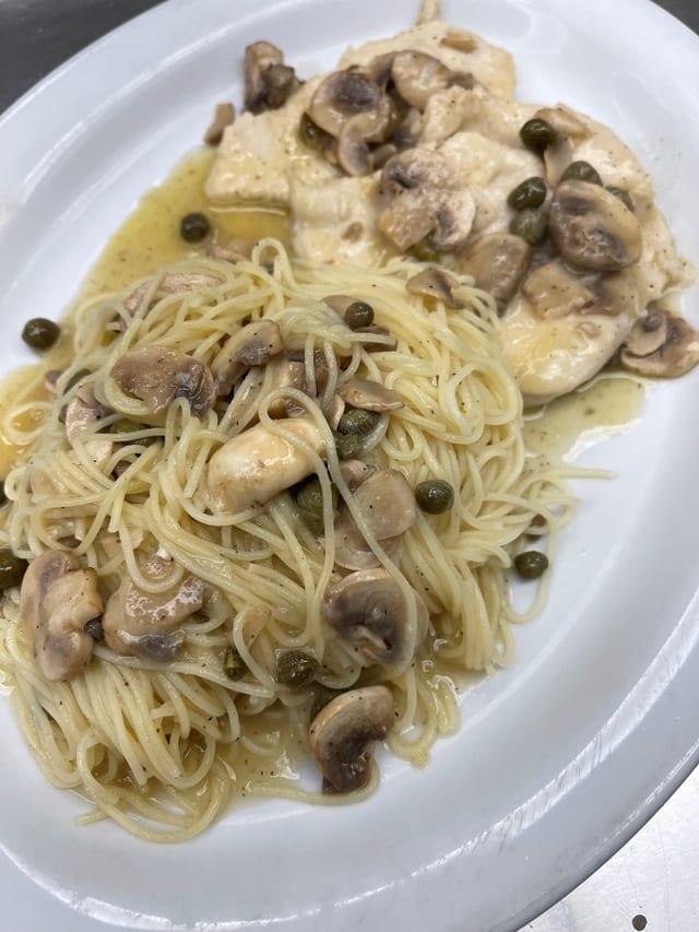 Chicken Piccata D.
