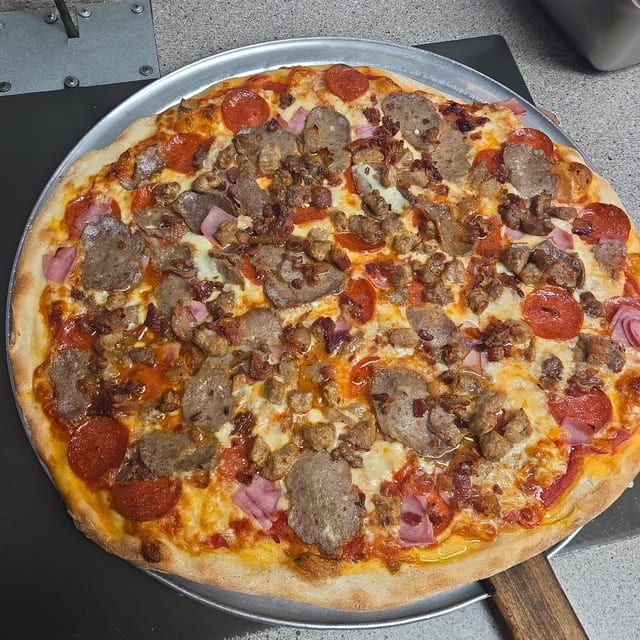 Large Meat Lovers.