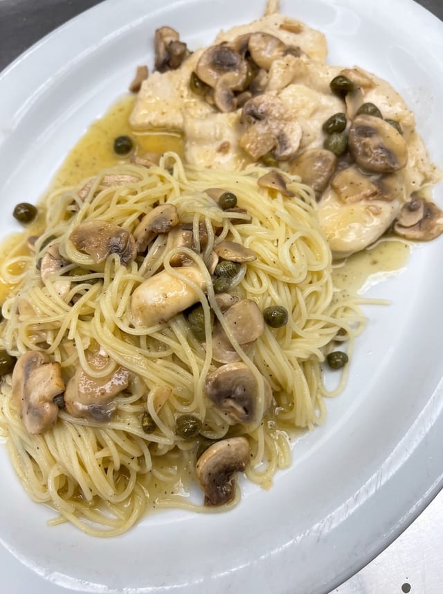 Chicken Piccata D.