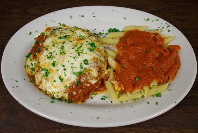 Chicken Parmigiana D.